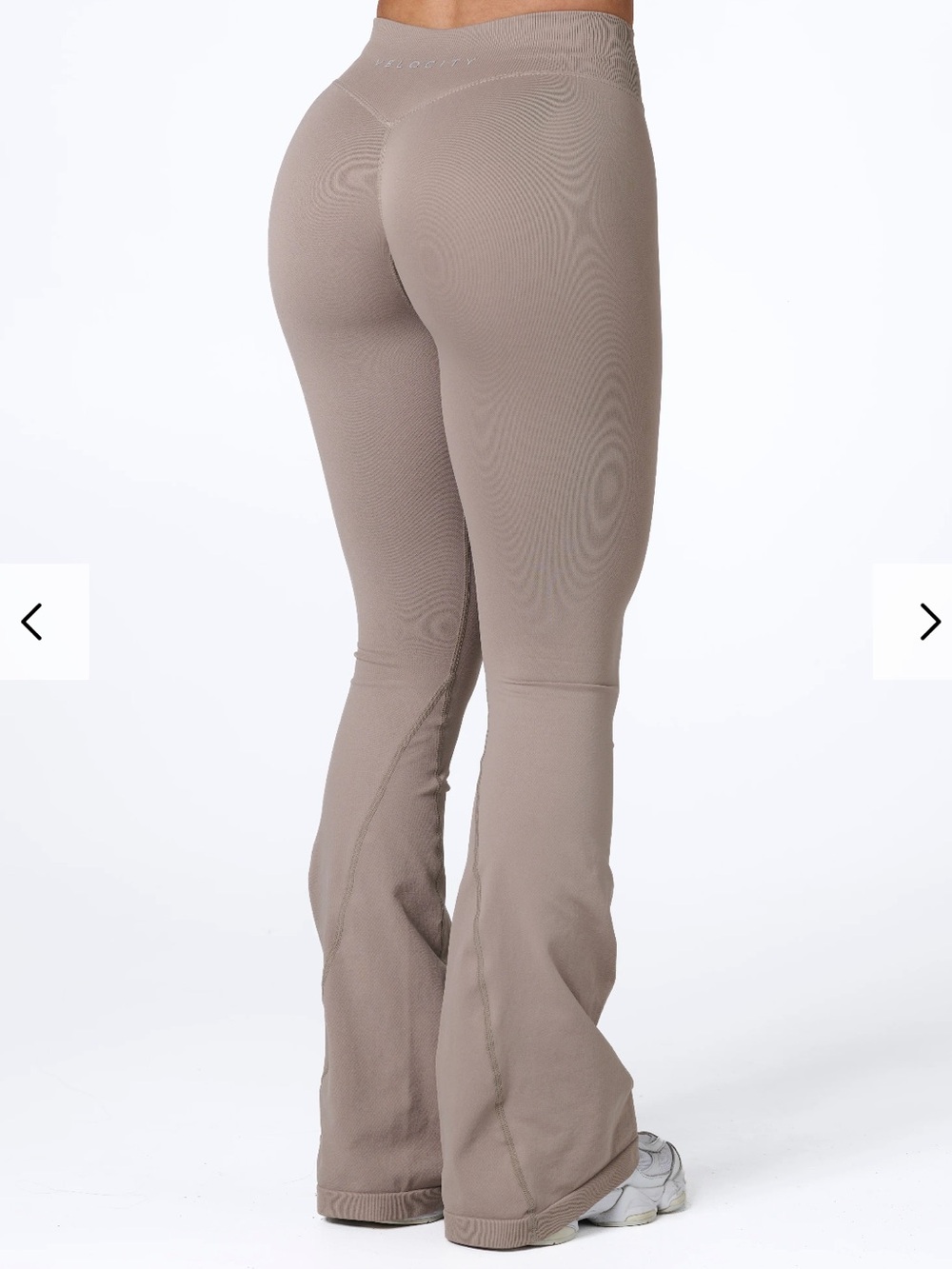 Velocity Sculpt Flare Leggings - Oat XS